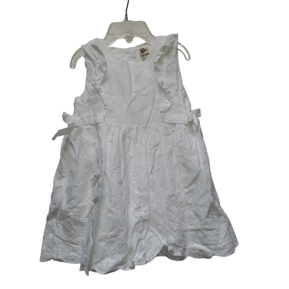 White Baby B'Gosh Eyelet Dress